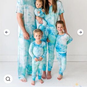 Little Sleepies Aqua Pajama Set